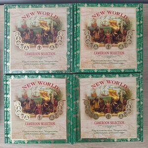 New World by AJ Fernandez Empty Cigar Box Cameroon Selection lot of 4